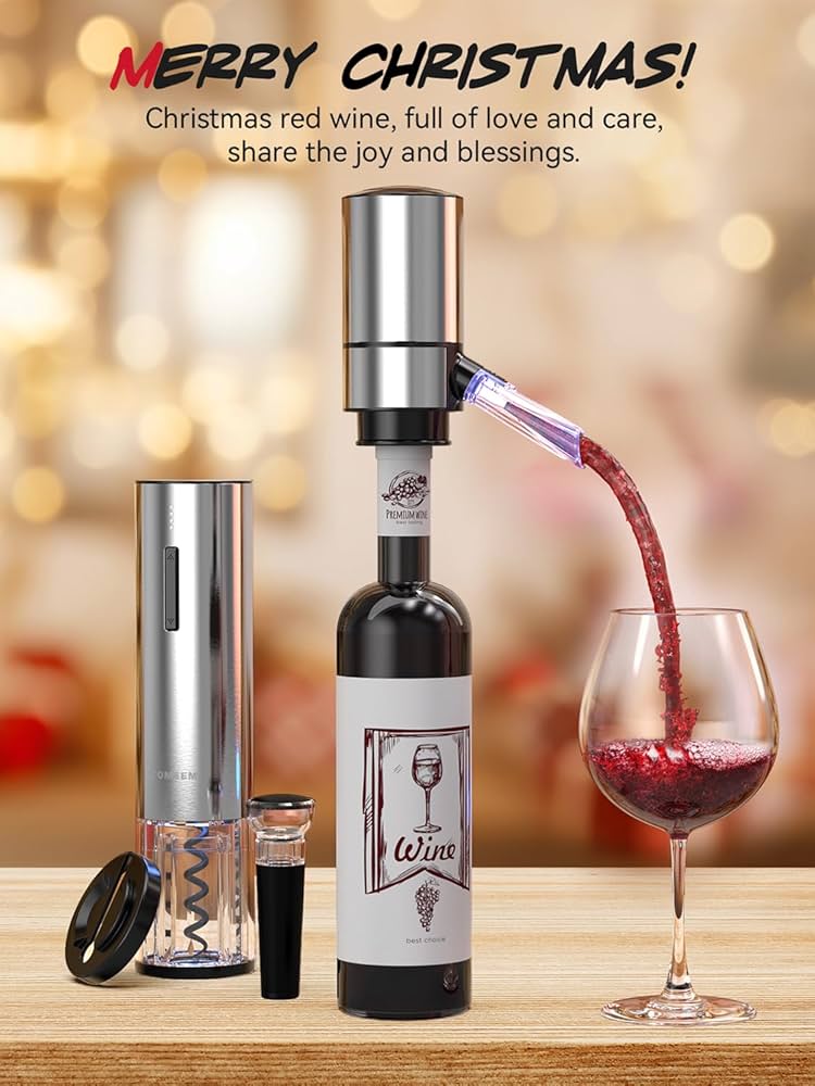 The Modern Connoisseur’s Choice: Electric Wine Openers with Vacuum Sealers