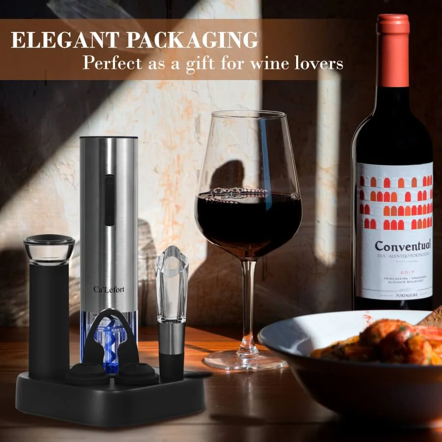 The Cuisinart CW050U Electric Wine Opener: Effortless Elegance for Every Pour