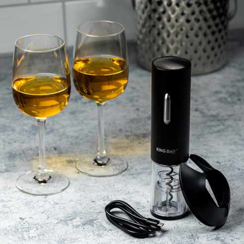 Effortless Elegance: Uncorking Perfection with the Pampered Chef Electric Wine Opener